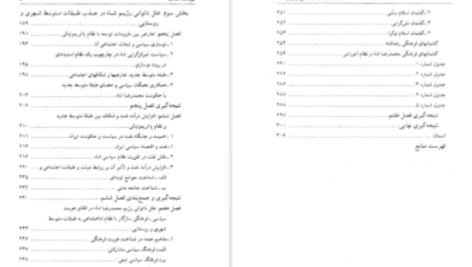 دانلود پی دی اف کتاب طبقات اجتماعی و رژیم شاه محمدرحیم عیوضی